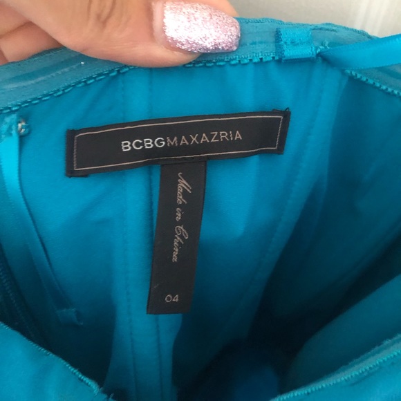 BCBG MaxAzria strapless gown - Picture 2 of 5